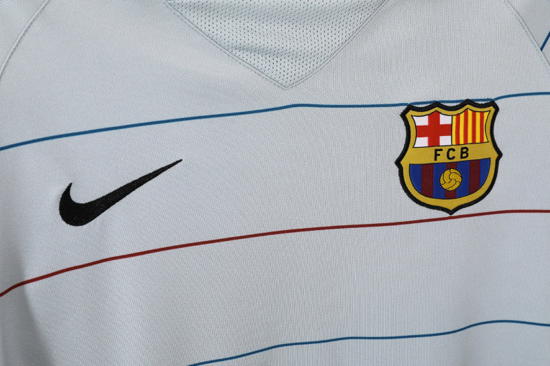 Long sleeves: Barcelona away 3B in 2003/04 #4