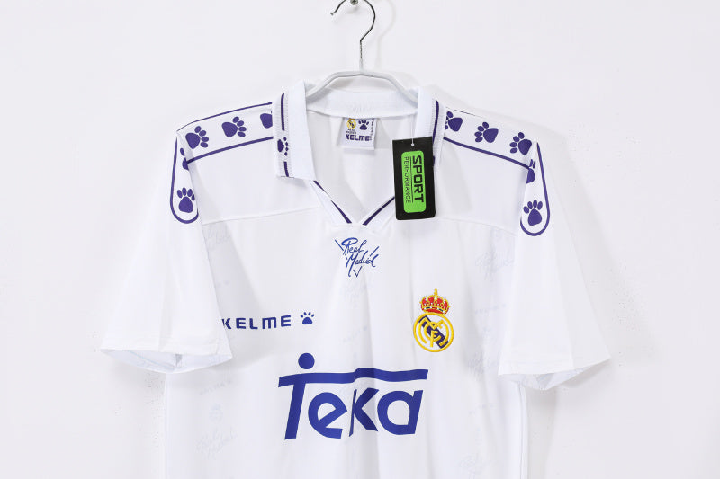 Real Madrid Home Retro 5A 1994/96 #4
