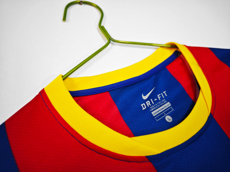 Long Sleeve: Barcelona Home 3B 2010/11 #9