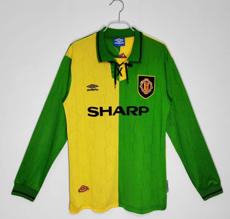 Long Sleeve: 1992/94 Manchester United 2 Away 3B #13