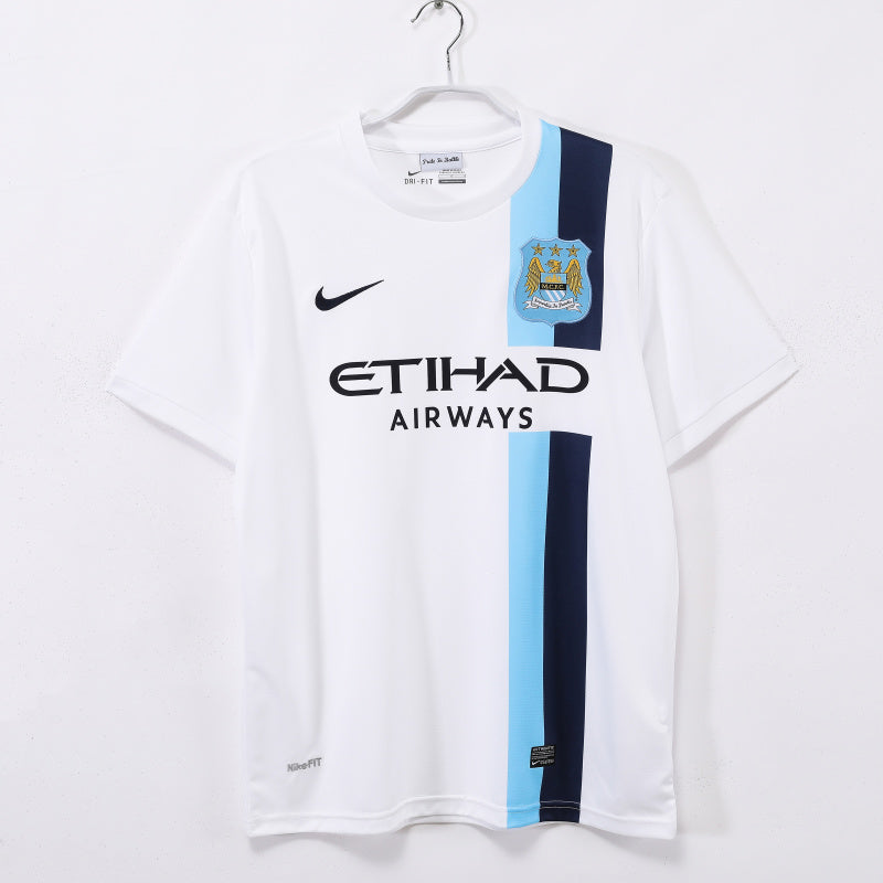 2013/14 Manchester City 2 Away White 5A #11