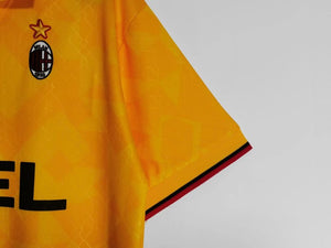 1995/96 AC Milan 2 Away Yellow 8 A #2
