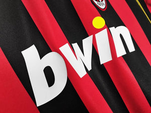 Long Sleeve: AC Milan Home 3B 2006/07 #8