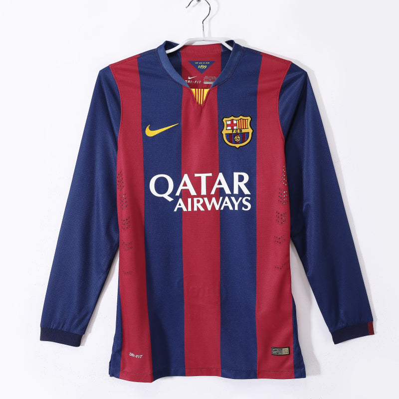 Long sleeves: Barcelona home vintage 3B for 2014/15 #10
