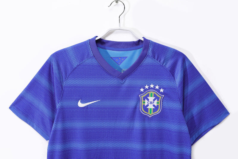 2014 Brazil Away Retro 8A #10