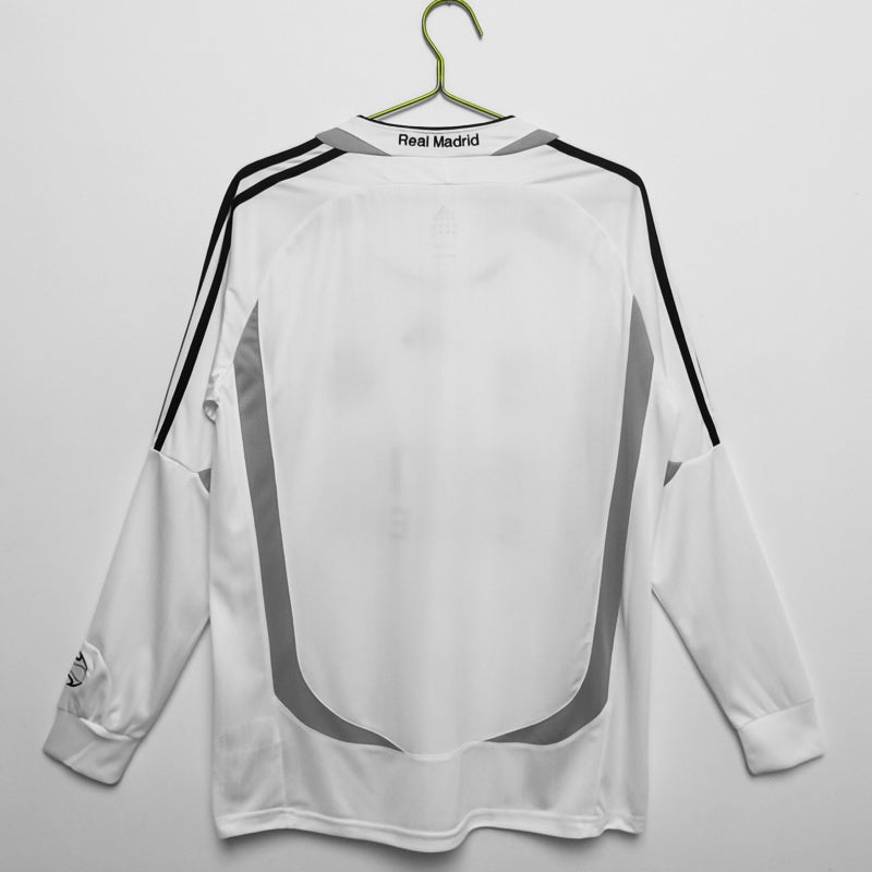 Long Sleeve: Real Madrid Home 3B 2006/07 #12