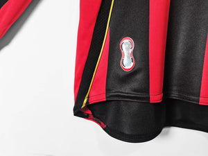 Long Sleeve: AC Milan Home 3B 2006/07 #5