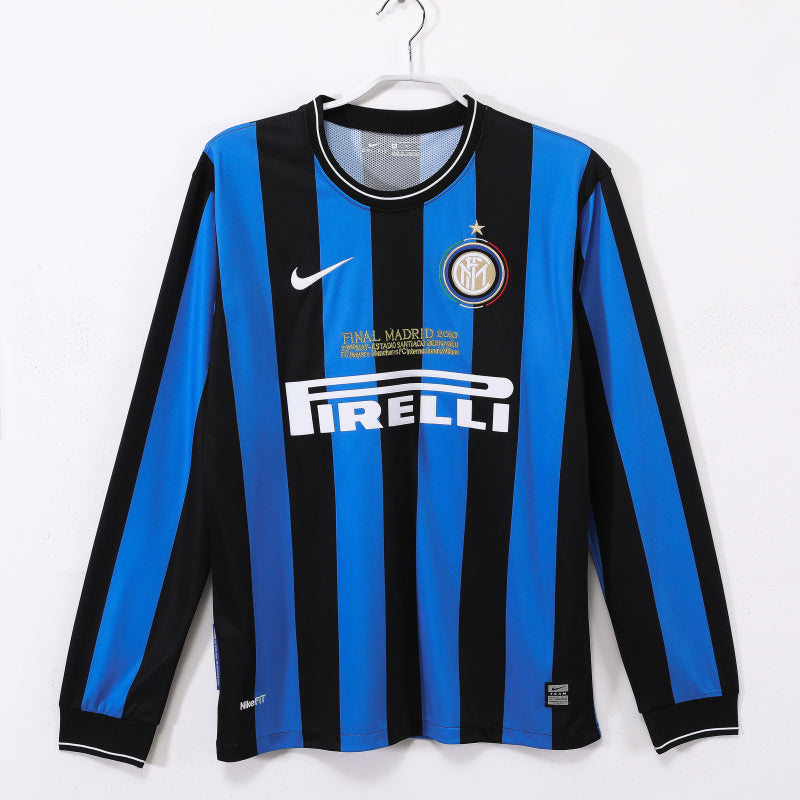 Long sleeves: Inter home vintage 3B for the 2009/10 season #9