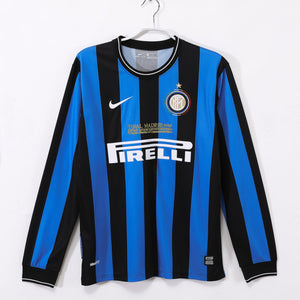 Long sleeves: Inter home vintage 3B for the 2009/10 season #9