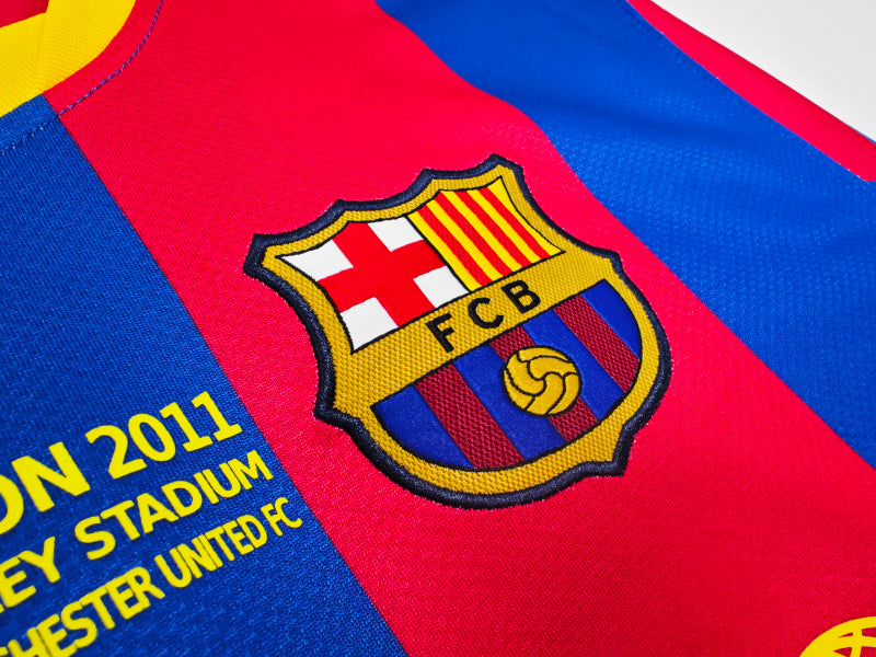 Long Sleeve: Barcelona Home 3B 2010/11 #8