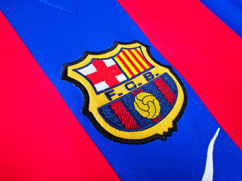 2001/02 Barcelona Home Stadium Vintage 8A #3