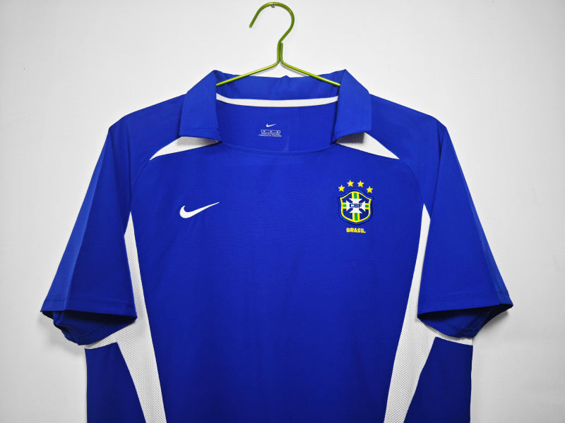 Brazil Away Vintage Top 5A 2002 Season #3