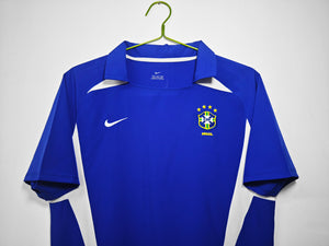 Brazil Away Vintage Top 5A 2002 Season #3