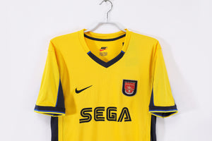 2000/01 Arsenal Away Yellow 8A #4