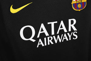2013/14 Barcelona 2 Away Black Vintage 5A #8