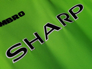 QiYi Long Sleeve: 1998/99 Manchester United Goalkeeper Green 5B #6