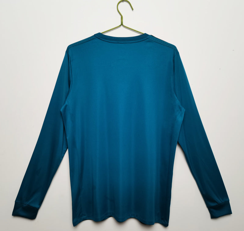 Long Sleeve: 2017/18 Real Madrid II Away Vintage 0B #8
