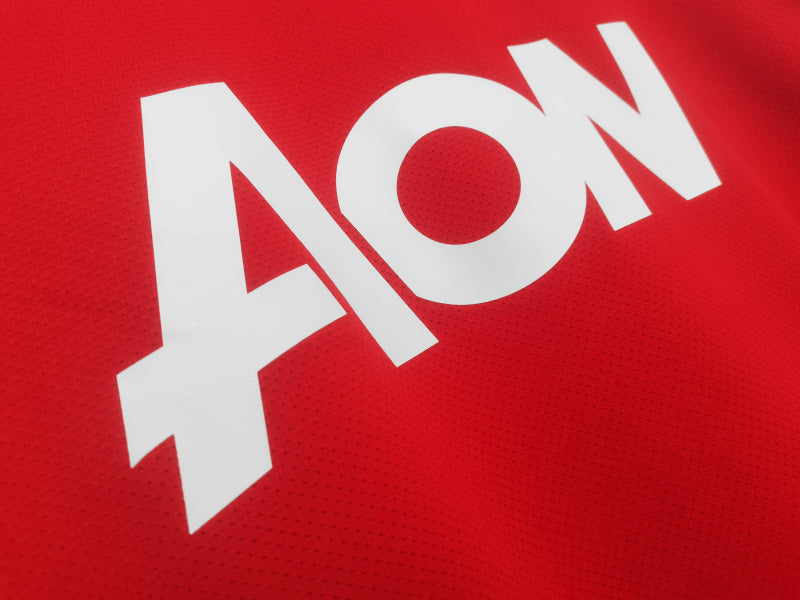 Long Sleeve: 2010/11 Manchester United Home Vintage 3B #7