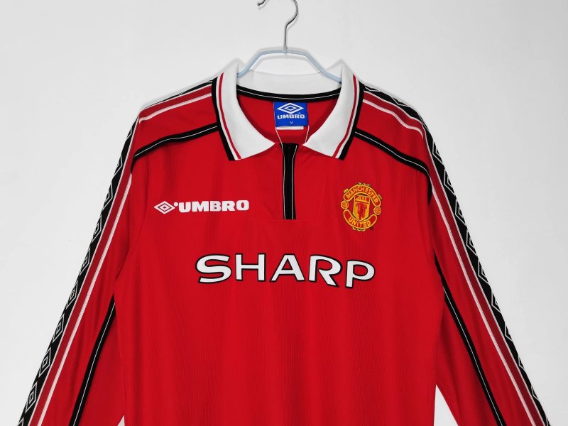 Long Sleeve: Manchester United Home 3B 1998/99 #2