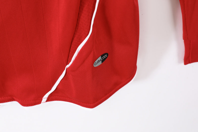 Long sleeves: Liverpool home vintage top 3B for 2006/07 #4