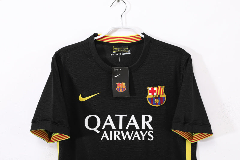 2013/14 Barcelona 2 Away Black Vintage 5A #5