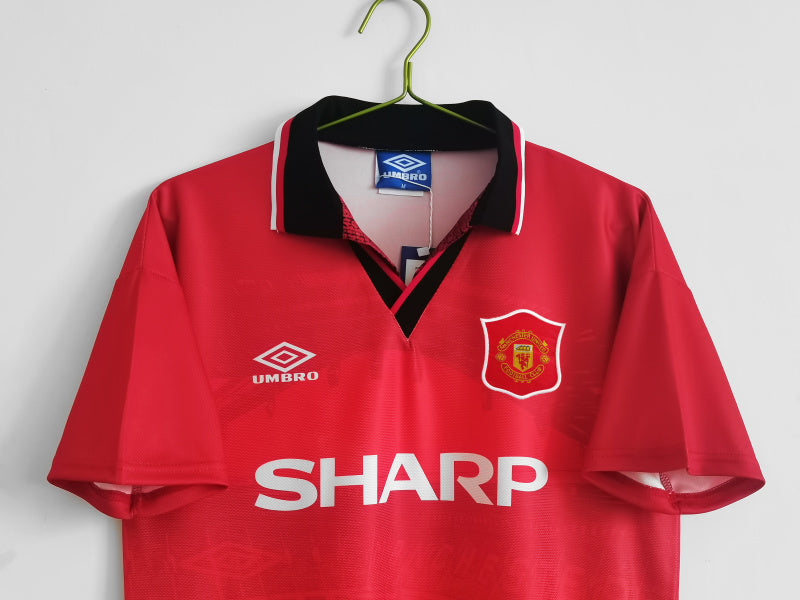 1994/96 Man Utd Home Shirt 0A #3