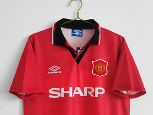 1994/96 Man Utd Home Shirt 0A #3