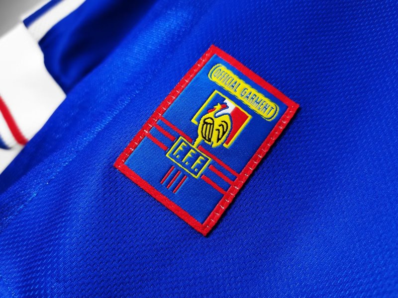 Long Sleeve: France Home Vintage 1998 Season, Final Edition 3B #2