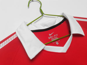 Long Sleeve: 2010/11 Manchester United Home Vintage 3B #9