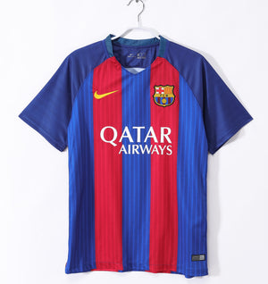 Barcelona Home Vintage 5A 2016/17 Season #11