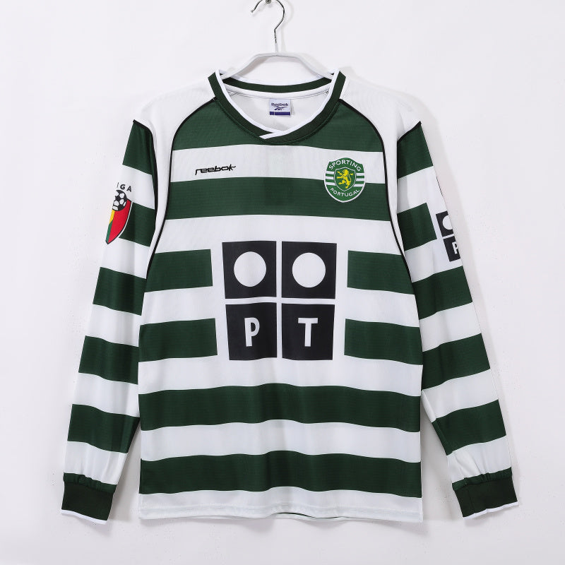 Long sleeves: Lisbon home vintage 3B for the 2001/03 season #8
