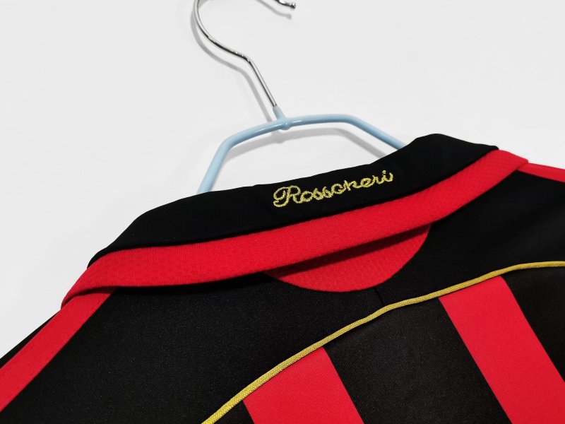 Long Sleeve: AC Milan Home 3B 2006/07 #2