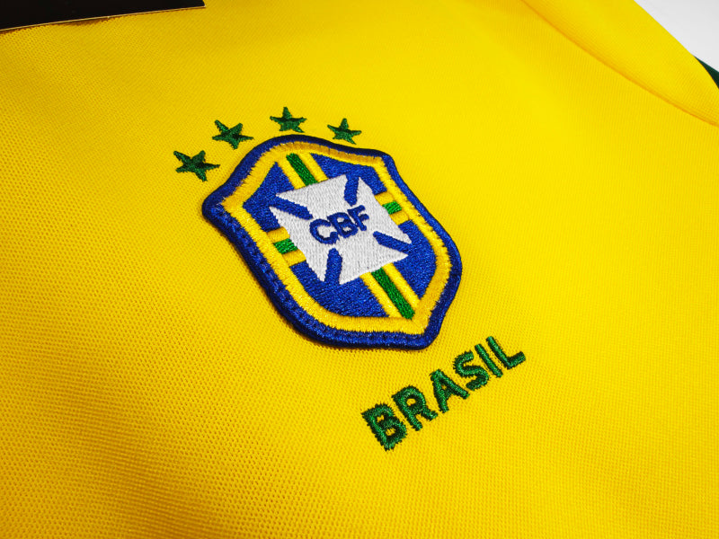 Long Sleeve: Brazil Home 0B 1998 Season #5