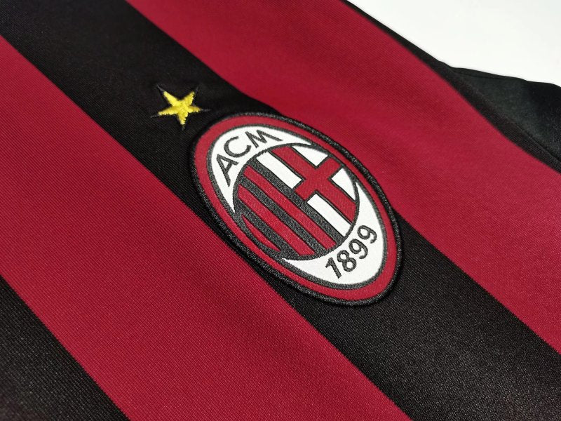 Long Sleeve: AC Milan Home 3B 2009/10 #8