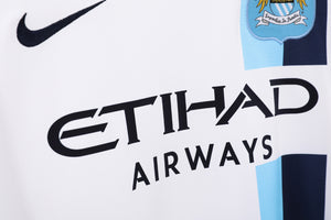 2013/14 Manchester City 2 Away White 5A #8