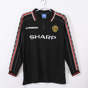 Long Sleeve: 1998/99 Manchester United Black 3B #7