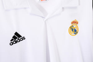 Long sleeves: Real Madrid home vintage 3B 2002/03 #6