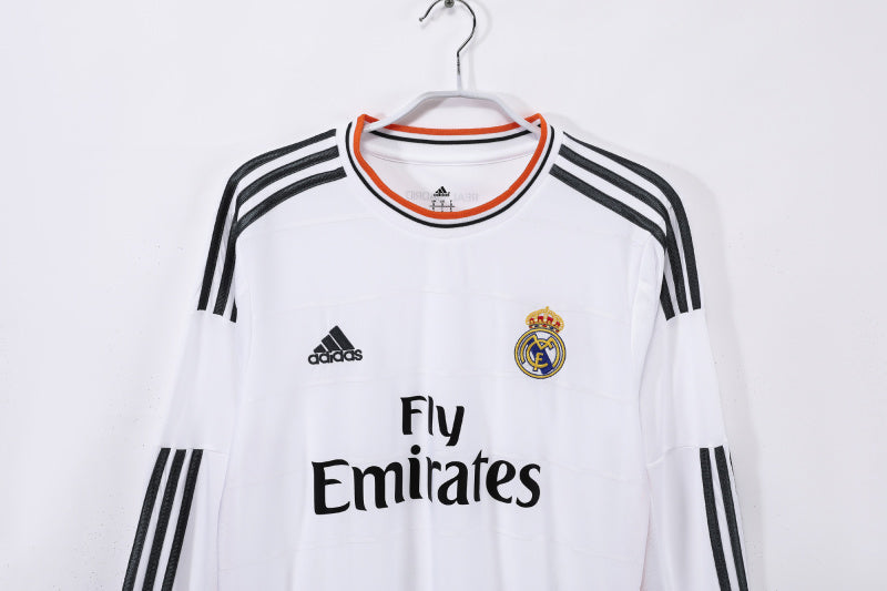 Long sleeves: Real Madrid home vintage 3B for the 2013/14 season #7