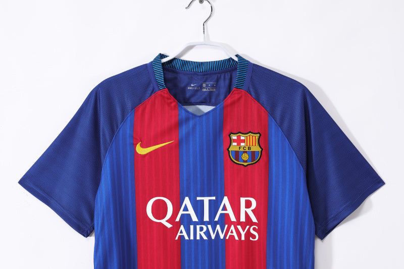 Barcelona Home Vintage 5A 2016/17 Season #10