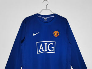 Long Sleeve: Manchester United 2 Away 3B 2008/09 #8