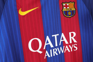 Barcelona Home Vintage 5A 2016/17 Season #7