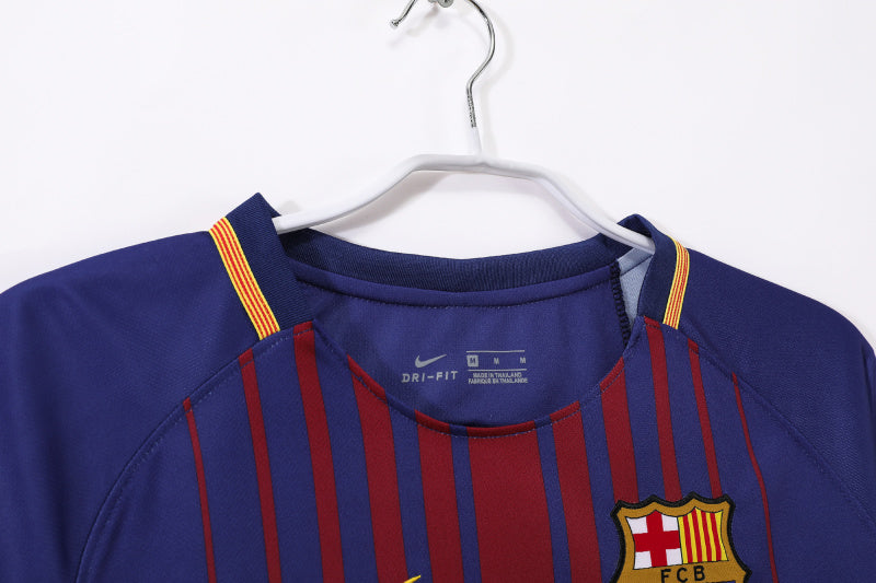 Long sleeves: Barcelona home 3B for the 2017/18 season #7