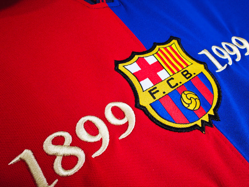 1999/00 Barcelona Home Stadium Centenary Edition Vintage 5A #5