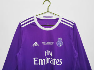 Long Sleeve: Real Madrid Away 0B 2016/17 #8
