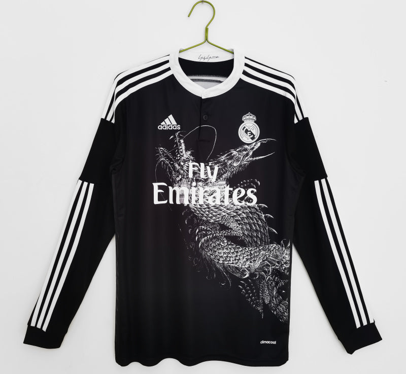 Long Sleeve: 2014/15 Real Madrid 2 Away Top 0B #10