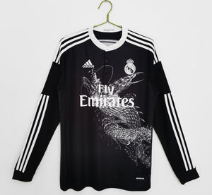 Long Sleeve: 2014/15 Real Madrid 2 Away Top 0B #10