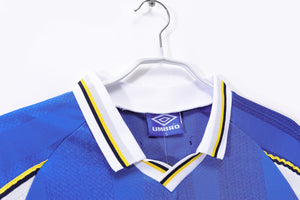 Long sleeves: Chelsea home 3B in 1997/99 #6