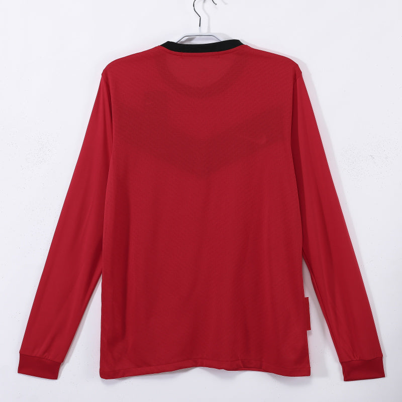 Long Sleeve: Manchester United Home Vintage 3B 2010 Season #2