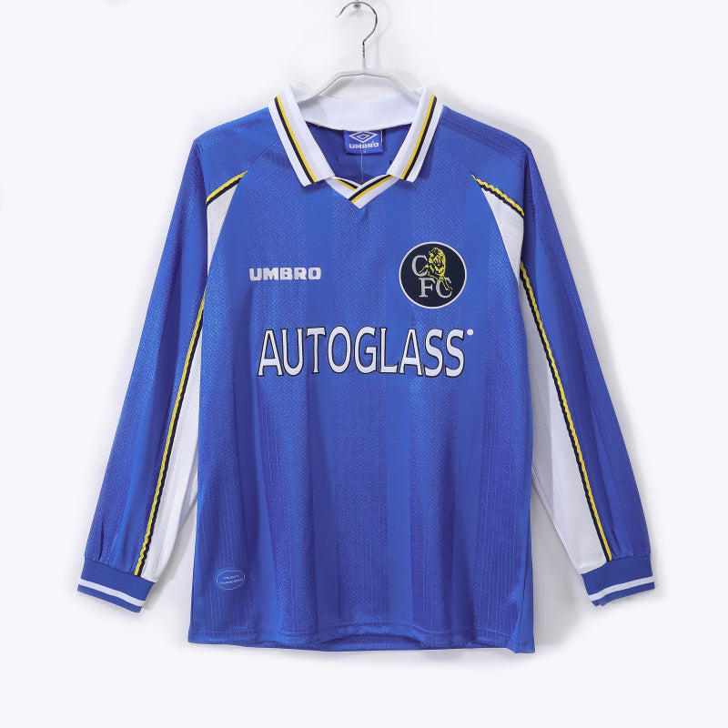 Long sleeves: Chelsea home 3B in 1997/99 #8