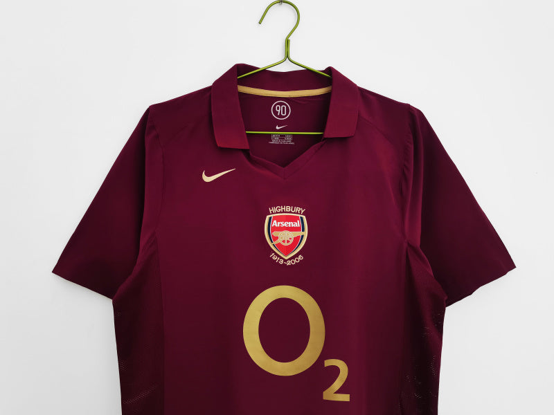 2005/06 Arsenal Home Stadium Vintage 5A #7